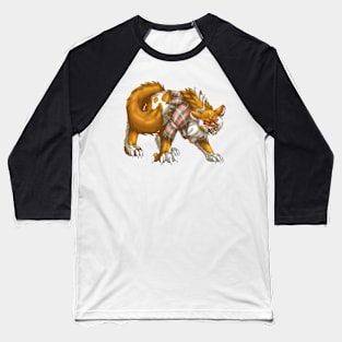 WereCat: Ginger Bicolor Baseball T-Shirt